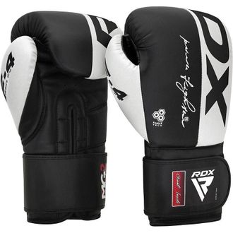 RDX Sports Guantes De Boxeo Rdx Rex F4 Negro/blanco De 12 Oz