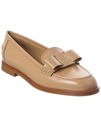 Ferragamo Vivaldo Leather Loafer