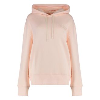 Autry Moderne Hoodie van Katoen - Dames - Hoodies - Roze - M - Katoen - Hoodies & sweatvesten