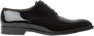 Fratelli Rossetti Accessoires - Heren - Nette schoenen - Zwart - 46 EU - Leer - Schoenen