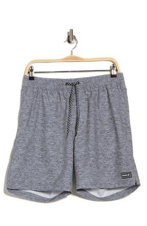 Hurley Static Volley Swim Shorts in Grey/Multi at Nordstrom Rack, Size X-Large