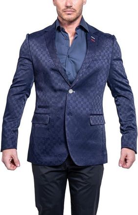Maceoo Socrate Evo Ascension21 Blazer in Blue at Nordstrom, Size 4