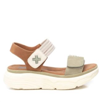 Xti Womens Casual Sandals In Kakhi