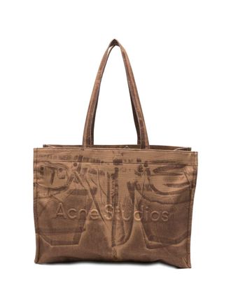 Acne Studios Logo-Einkaufstasche