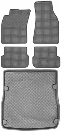 OEM Juego De Alfombrillas De Goma Para Coche Y Maletero Para Audi A6 Iii C6 Avant/kombi De 2004 A 2011