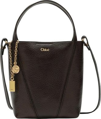 Chlo&eacute; Small Spin Tote - Bags - Mujer - Marr&oacute;n - ONE SIZE