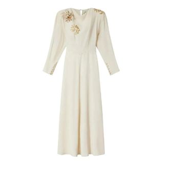 Isabel Marant Dresses - female - Isabel Marant - Midi Dresses - Beige - 2XS - Dresses