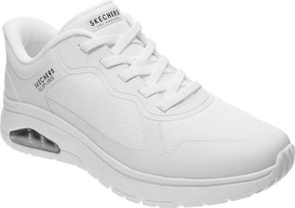 Skechers Womens Uno - Suited on Air, White Ez, 8.5 UK