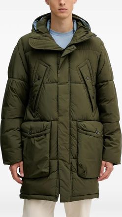 Paul Smith Hooded Padded Jacket - men - Polyester - M - Green