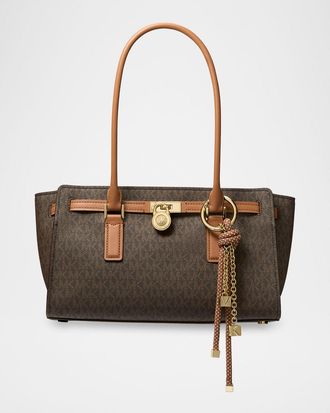 Michael Kors Hamilton Small Monogram Tote Bag