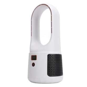 OEM Ventilador De Escritorio Usb De 6 Velocidades, Silencioso Y Port&aacute;til, Sin Aspas, Con Indicador De Bater&iacute;a, Para El Hogar, El Dormitorio O La Oficina (