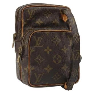 Louis Vuitton Pre-owned Vintage Monogram Schoudertas - Dames - Pre-owned - Bruin - Maat: ONE Size Leer