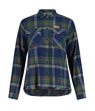Maloja Womens Malo Flannel Shirt In Night Sky Multi