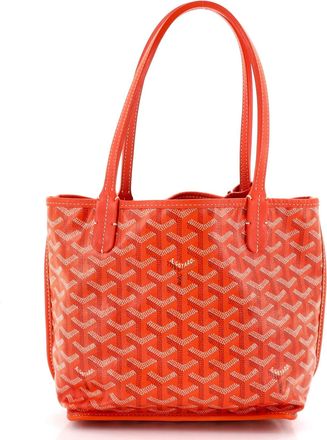 Goyard Anjou Reversible Tote Coated Canvas Mini