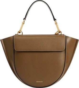 Wandler La Hortensia Bag Small - Dames - Handtassen - Bruin - ONE Size - Tassen