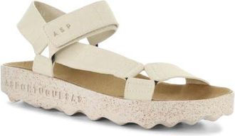 FLY London Clew Sandal in Ivory at Nordstrom, Size 10-10.5Us