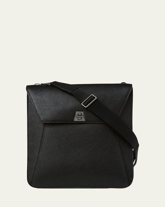 Akris Anouk Calfskin Medium Messenger Bag