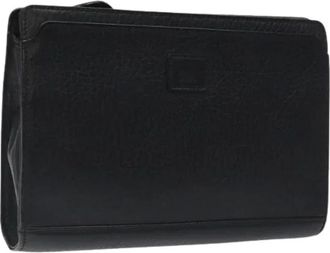 Burberry Pre-owned Clutches, female, Black, Size: ONE SIZE Pre-owned Vintage Clutch