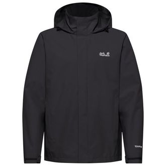 Jack Wolfskin Trailtime 2L Jacket Regenjacke f&uuml;r Herren | schwarz