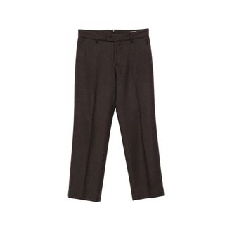 Berwich Pressed-crease Belt-loop Trousers