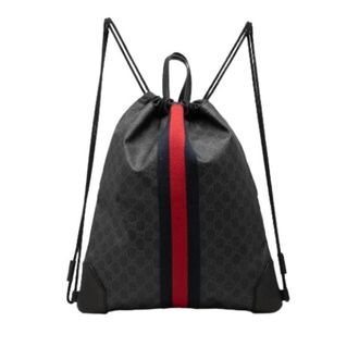 Gucci Pre-owned Nylon Backpack - unisex - Vintage Rugzakken - Zwart - ONE Size - Nylon - Vintage