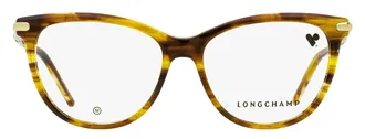Longchamp LO2727 Soft Oval Acetate Eyeglasses - Brown