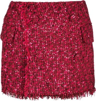 Balmain Mujer, Pantalones cortos, Rosa, Talla: L