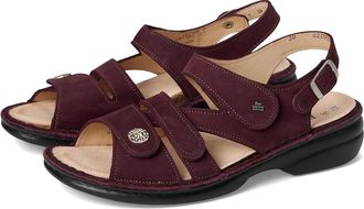 Finn Comfort Gomera-s Wine Nomad Womens Shoes Maroon : EU 43 (US Womens 12.5-13) Medium, Leather