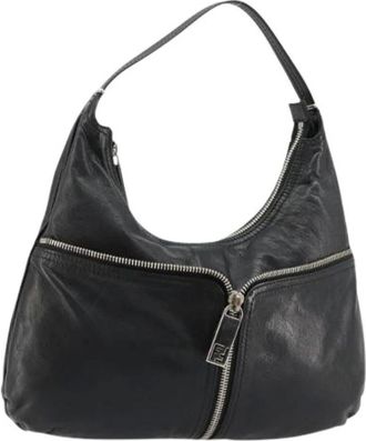 Fendi Pre-owned Shoulder Bags, female, Black, Size: ONE SIZE Pre-owned Vintage Shoulder Bag
