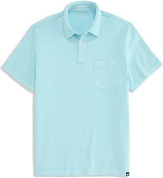 Vineyard Vines Surf Pima Cotton Polo in Sea Splash at Nordstrom, Size Xx-Large