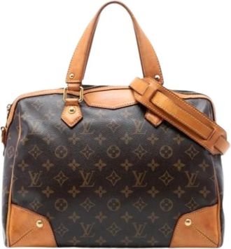 Louis Vuitton Pre-owned Handbags, female, Brown, Size: ONE SIZE Pre-owned Retiro PM