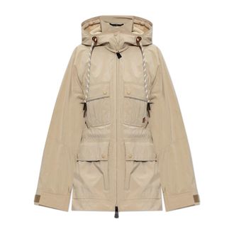 Moncler Light Jackets, female, Beige, Size: XL Grenoble Day-Namic Jacket