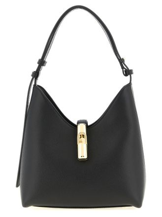 Furla Black Goccia Small Shoulder Bag
