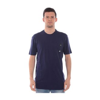 Daniele Alessandrini T-Shirts, male, Blue, 2XL, Corner St Sweatshirt