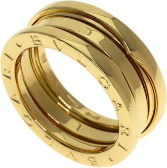 Bulgari Yellow Gold Yellow Gold (18K) Band Ring (Pre-Owned)
