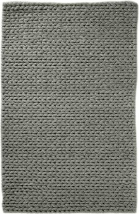 VE DESIGN Handgewebter Design Teppich Marta aus 100% Wolle, Grün