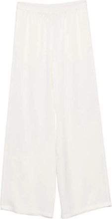 Fabiana Filippi Wide Leg Cropped Pants - Dames - Wijde Broeken - Wit - XS - Broeken