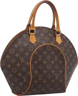 Louis Vuitton Ellipse Monogram Brown Canvas Handbag (Pre-Owned)