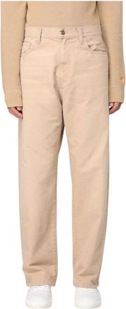 Carhartt Work in Progress Broeken, Heren, Bruin, W32, Katoen, Bruine Casual Regular Fit Broek