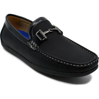 Akademiks Ogden Bit Driving Loafer in Black at Nordstrom Rack, Size 10.5