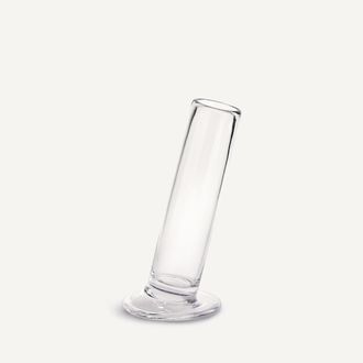 AM.PM Schuine cilindervormige glazen vaas H24 cm, Stille