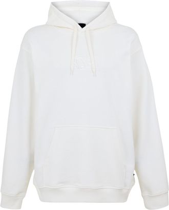 Vans Heren geborduurde logohoodie (Marshmallow)