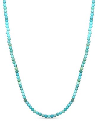 Jewelmak 14K Turquoise Necklace