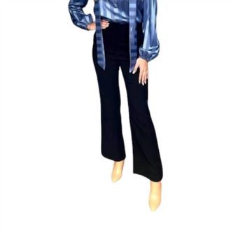 Lucy Paris Bjork Flare Pant In Black