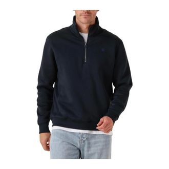 G-Star Heren, Sweatshirts & Hoodies, Blauw, Maat: XL Katoen