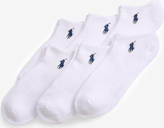 Polo Ralph Lauren 6er-Pack Sneaker-S&ouml;ckchen Pony