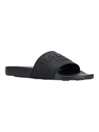 Bally Slaim 6228389 Mens Black Rubber Sandals