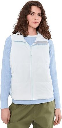 L.L.Bean Old Port Puffer Vest Womens Coat Icy Blue : LG, Polyester