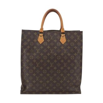 Louis Vuitton Pre-owned Tote Bags, female, Brown, Size: ONE SIZE Pre-owned Vintage Monogram Canvas Tote Bag