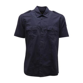 Blauer Camicia Short Sleeve Shirt E - male - Blauer - Short Sleeve Shirts - Blue - L - Shirts